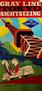 Tokyo Sightseeing Gray Line Brochure 1960s Geisha Party - Picture 1 of 3