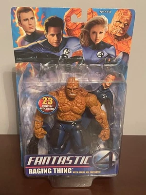 NUEVO TOYBIZ MARVEL FANTASTIC FOUR RAGING THING con figura fantástica de Bendy Mr 2005 Foto 1 de 4