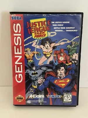Sega Genesis Justice League Task Force Video Game, Tested With No Manual - Image 1 of 3