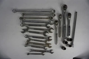 Vintage Handwerker Schlüssel, Ratschen, Steckdosen. V, VV, VF, NV, BE. 22 Stück - Bild 1 von 11