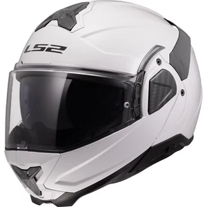 Casco De Moto XL - LS2 FF910 Advant 2 II Sólido Casco Abatible - Blanco - Imagen 1 de 8