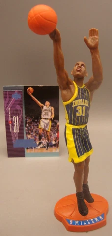 1998 MATTEL SUPERSTARS FIGURE REGGIE MILLER INDIANA PACERS Cover