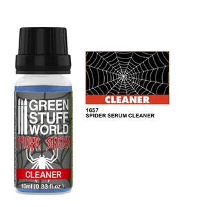 SPIDER SERUM CLEANER 10 ml - plastic filaments scenery dioramas airbrush - Picture 1 of 5