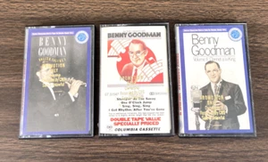 Benny Goodman Lot Of Three (3) PROMO Columbia Cassettes RARE - Picture 1 of 24