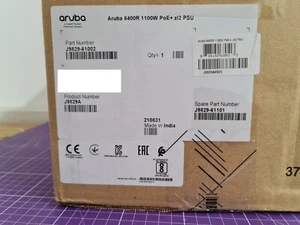 HPE Aruba 5400R 1100W PoE+ zl2 Power Supply J9829A 4,2_6 - Bild 1 von 8