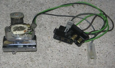 Pontiac GTO 1966/Lemans/Tempest? Interruptor de altavoz trasero de tablero 3 cables usado original 66 Foto 1 de 4