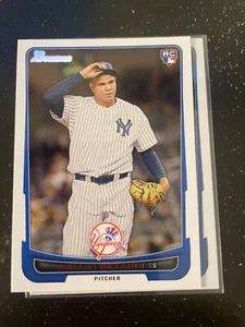 Tarjeta de novato Bowman Dellin Betances #217 2012 - Imagen 1 de 1