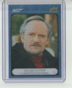 James Bond Villains & Henchmen Acetate Parallel SP Card #45 Julian Glover - Picture 1 of 2