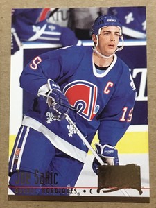 Joe Sakic 1994-95 Fleer Ultra Hockey #180 Quebec Nordiques Center Hockey HOFer