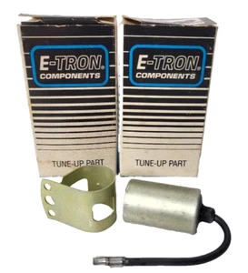 E-TRON Components DC6 Condenser FORD 6 (F200) Tune-Up Part New Old Stock - Picture 1 of 9