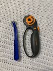 Lot of 2 Tools, Fiskars Rotary Cutter & Pattern Tracing Wheel, Pre-Owned