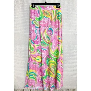 LILLY PULITZER Maxirock rosa Flamingo All Nighter Marnie S - Bild 1 von 5