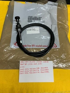 NUEVO FABRICANTE DE EQUIPOS ORIGINALES HONDA TRX350 RANCHER CABLE DE ESTRANGULAMIENTO (17950-HN5-M40) 04-06 350 Rancher - Imagen 1 de 3
