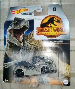 Hot Wheels Character Cars. Jurassic World Dominion. Giganotosaurus. New. - Picture 1 of 3