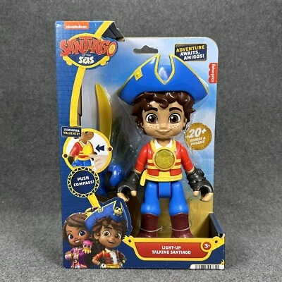 Figura Fisher-Price Nickelodeon Santiago of the Seas Light-up Talking Santiago Foto 1 de 4