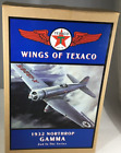 Wings of Texaco 1932 Northop Gamma Diecast Airplane Bank  2nd Series Vintage New