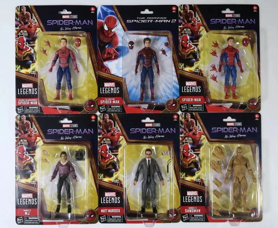 漫威传奇友好邻里蜘蛛侠无路回家人偶(可选) — 第 1/1 张图片