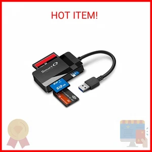 SmartQ C368 USB 3.0 Kartenleser - Plug & Play, kompatibel mit Apple & Windows, - Bild 1 von 2