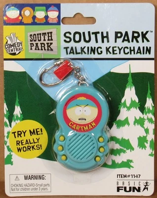 South Park - Llavero parlante Cartman nuevo en paquete (necesita baterías) de Basic Fun Foto 1 de 2