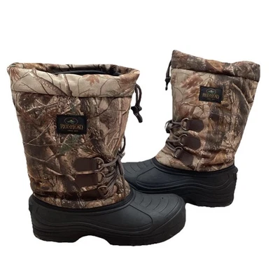 RedHead Insulated Waterproof Hunting Boots Camo Men’s Size 10 Style# AMK-081010 - Image 1 of 4