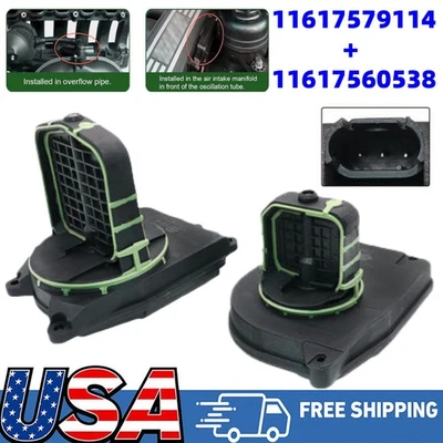 Left & Right Air Intake Manifold Flap Adjuster DISA Valve for BMW 135i 328i 530i Foto 1 de 4