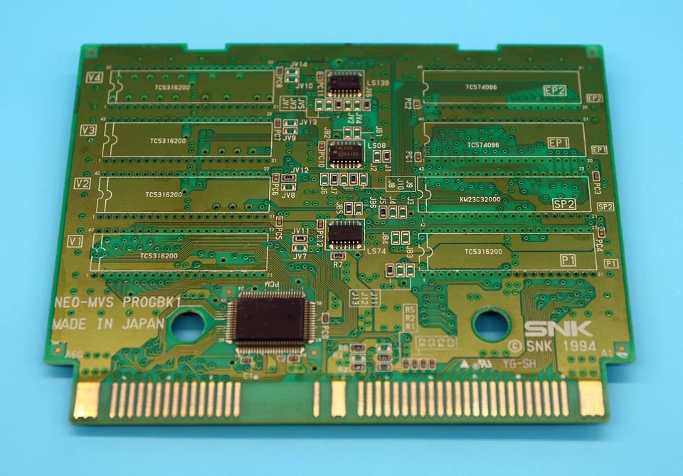 Placa de circuito PCB NEO-MVS PROGBK1 • SNK Neo Geo OEM juego genuino JAMMA Arcade C Foto 1 de 1