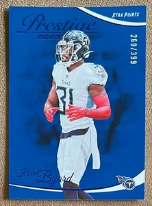 2023 Prestige Xtra Points Blue #288 Kevin Byard /399 Tennessee Titans Numbered - Picture 1 of 2