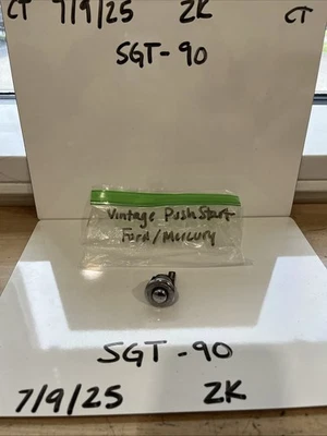 INTERRUPTOR DE IGNIÇÃO VINTAGE BOTÃO DE PARTIDA 1940 1941 FORD MERCURY - Imagem 1 de 3