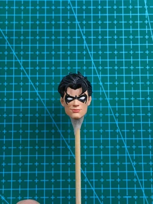 1/12 Painted Nightwing Robin Head Carved Fit For Mcfarlane Action Figure - Image 1 of 3