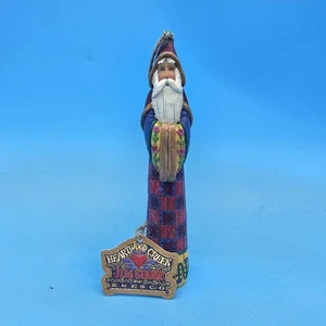 Jim Shore Seasons Greetings Red Sunburst Tulip Santa 117649 Heartwood Creek 2004 - Bild 1 von 7