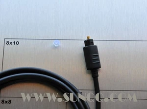 SUNQQ Cavo Toslink in fibra audio ottica digitale premium 12 piedi HD - Foto 1 di 3