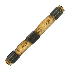 Palm Leaves Takrut Tangkai Talisman LP Kaew Thai Amulet Protect and Grant Magic - Picture 1 of 3