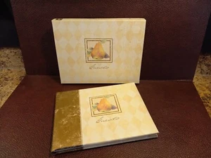 Sonoma Gästebuch Jeder Anlass 500 Gästeeinträge Platz 7 1/2"x5 3/4" Goldbirne - Bild 1 von 24