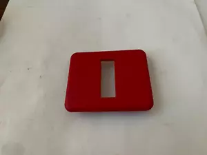 1997-04 c5 corvette seat back release bezel TORCH RED NEW - Picture 1 of 1