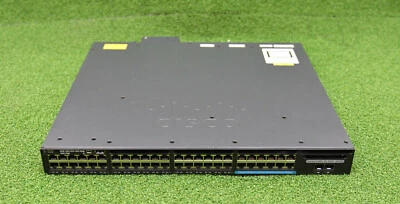 CISCO WS-C3650-12X48FD-S Catalyst 3650 48 Port 1100W AC Power IPBase Switch - Image 1 of 3