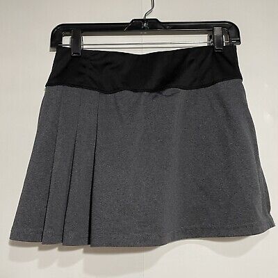 BOLLE Tech Women's Gray BLACK Skort Skirt Shorts Size Small Tennis Golf Sport • 17.10€