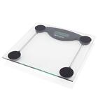 Digital Bathroom Scales Orbegozo Transparent Glass 150 Kg NEW