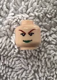 LEGO Poison Ivy Mini Figure Head ONLY Classic 7785 Arkham Asylum PreOwned