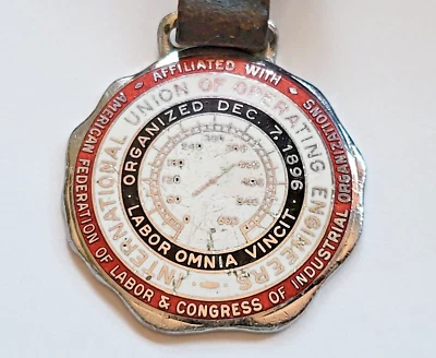 Эмалированный брелок для часов International Union of Operating Engineers профсоюз IUOE - Изображение 1 из 4