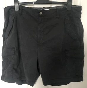 Marks & Spencer’s Ladies Black Cargo Shorts Size 20 Rrp £29.50 BNWOT - Picture 1 of 6