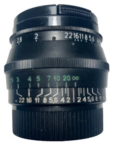 JUPITER 8 Black lens 50mm f2 M39 mount Leica Portrait manual Sonnar Rangefinder - Picture 1 of 13