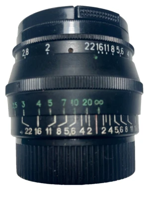 JUPITER 8 Black lens 50mm f2 M39 mount Leica Portrait manual Sonnar Rangefinder - Image 1 of 4