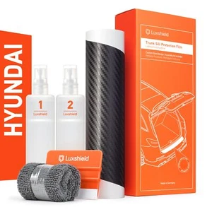 Protection De Chargement En Film Pour Hyundai I40 CW VF Facelift Aspect Carbone - Imagen 1 de 6