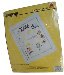 Kit de punto de cruz estampado para bebé Janlynn rima 158-19 EE. UU. 1995 - Imagen 1 de 4