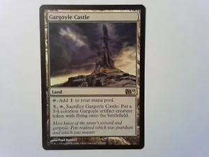 Gargoyle Castle Magic 2010 - Magic the Gathering MtG Land - Picture 1 of 2