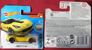 HOT WHEELS, voiture 1/64e CORVETTE C7 Z06, #128/365 en blister d'origine - Foto 1 di 1