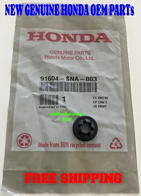 NEW Genuine 08-17 HONDA ACCORD 2008-2017 Hood Rod Open Stay Grommet Foto 1 de 4