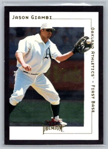 2001 Fleer Premium Jason Giambi #197 - Picture 1 of 2