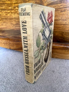 Ian Fleming FROM RUSSIA WITH LOVE Book Club Edition 1958 DUSTJACKET - Picture 1 of 20