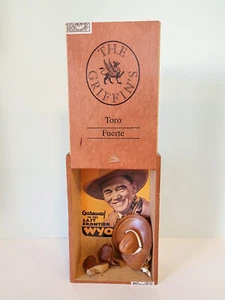 Western Cowboy - OOAK Found Object Assemblage Art Diorama in Cigar Box - Picture 1 of 7